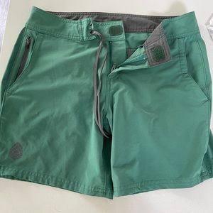 Stio trail shorts 4 way stretch green